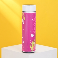 Термос с индикатором температуры &laquo;Живи ярко&raquo;, 500 мл, сохраняет тепло 8-10 ч