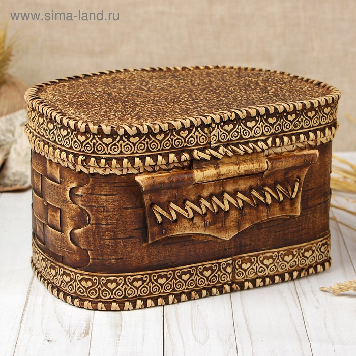 Батонница &laquo;Узор&raquo;, на шарнирах, 25х19х16 см