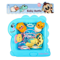 Набор погремушек «Беби в боксе», с эластичными элементами, 8 шт., цвет МИКС Набор погремушек «Беби в боксе», с эластичными элементами, 8 шт., цвет МИКС