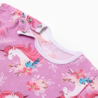 Песочник детский "Алеша", цвет розовый/единорог, рост 80