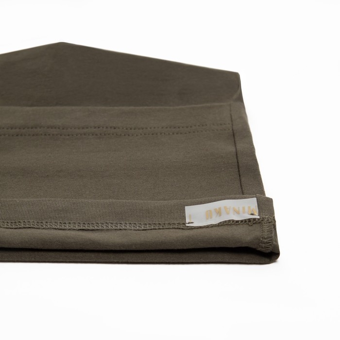 Балаклава однотонная MINAKU, цвет хаки, р-р one size Балаклава однотонная MINAKU, цвет хаки, р-р one size