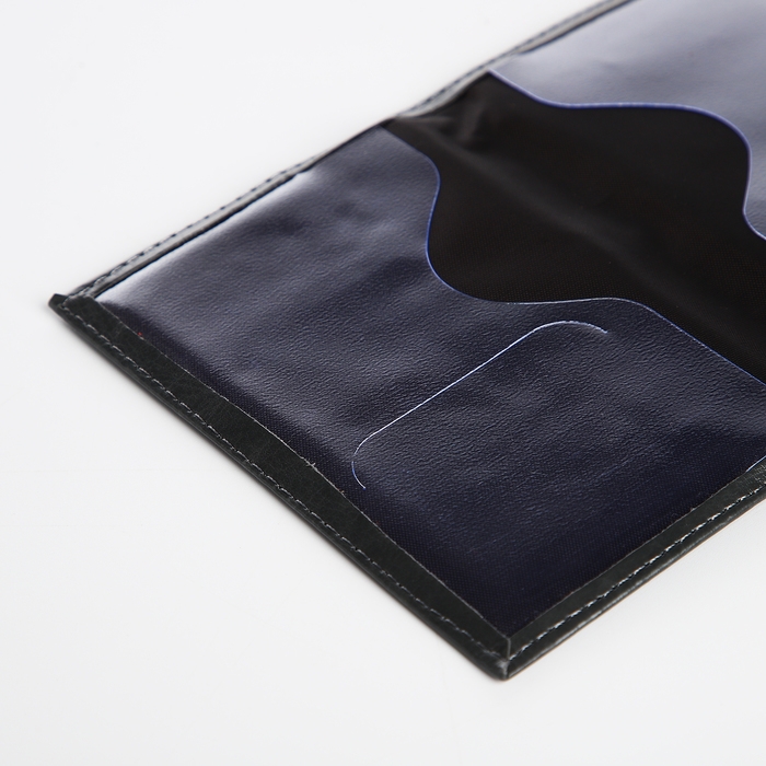 Обложка для паспорта, цвет серый Обложка для паспорта, цвет серый