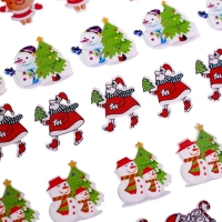 Набор для декора &laquo;Новый год&raquo; 24 шт., МИКС