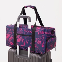 Сумка спортивная на молнии, наружный карман, средний размер, цвет сиреневый Сумка спортивная на молнии, наружный карман, средний размер, цвет сиреневый