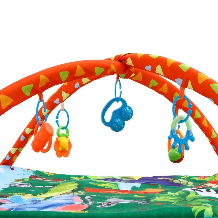 Развивающий коврик с дугами &laquo;Африка&raquo;, 85х85 см, Крошка Я