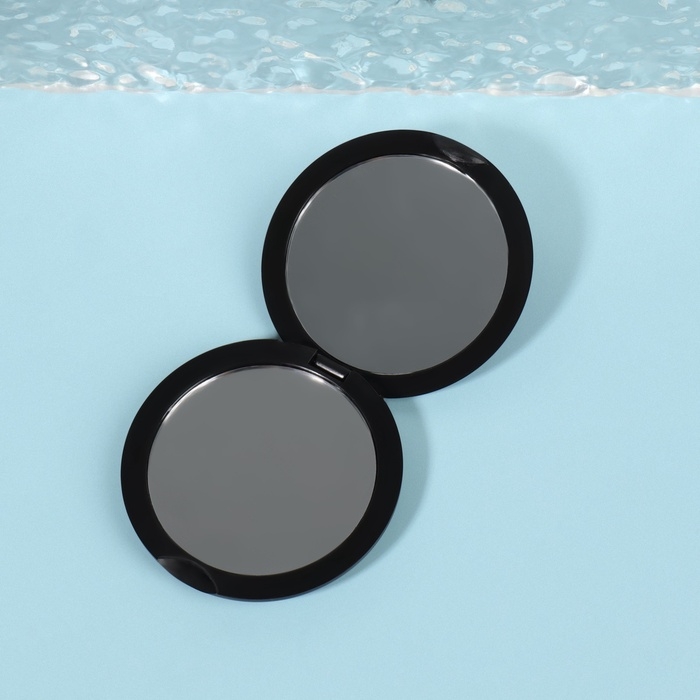 Зеркало складное &laquo;Классика&raquo;, d = 7 см, цвет чёрный