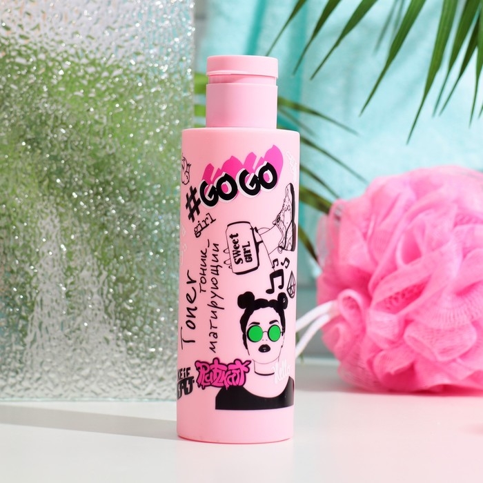 Тоник GO GO GIRL матирующий с ниацинамидом и АНА-кислотами Тоник GO GO GIRL матирующий с ниацинамидом и АНА-кислотами