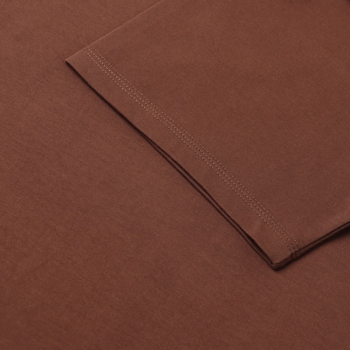 Футболка мужская MINAKU, цвет коричневый, размер 50-52