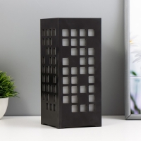 Ночник "Матрица" LED от батареек 3хААА USB черный 10х10х23см RISALUX Ночник "Матрица" LED от батареек 3хААА USB черный 10х10х23см RISALUX