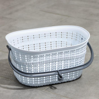 Набор для ванной комнаты, 7 предметов: корзина 4 шт, корзина для белья, ведро для мусора, ёрш, цвет белый Набор для ванной комнаты, 7 предметов: корзина 4 шт, корзина для белья, ведро для мусора, ёрш, цвет белый