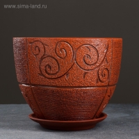 Горшок цветочный домино  3,5 л