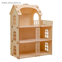 Домик из берёзовой фанеры &laquo;Забава&raquo; без мебели