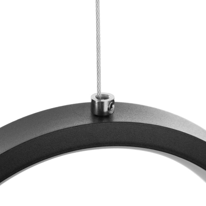 Светильник "Боунд" LED 20Вт 6000К черный 80х100 см