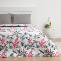 Покрывало евро макси Экономь и Я "Тропики" 240х205&plusmn;5см, полиэстер, 190гр/м2