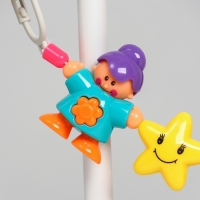 Растяжка на коляску/кроватку «Человечки», 3 игрушки, Крошка Я Растяжка на коляску/кроватку «Человечки», 3 игрушки, Крошка Я