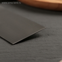 Шпатель кондитерский &laquo;Ровный край&raquo;, 17&times;12 см, цвет серебристый