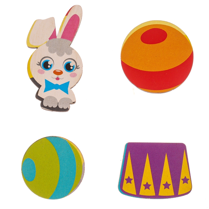 Головоломка логическая &laquo;Животные в цирке&raquo; 30х10 см