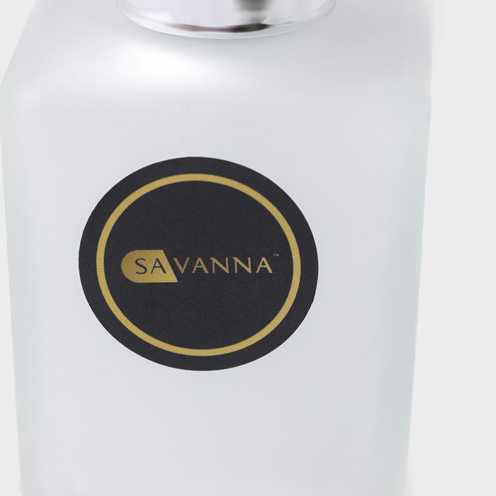 Дозатор для жидкого мыла &laquo;Квадро&raquo;, 250 мл, стекло, матовый