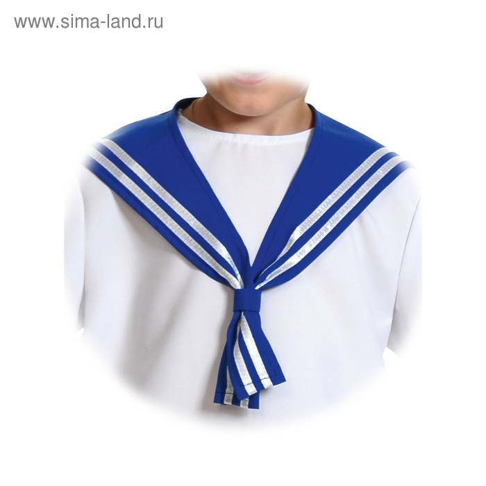 Гюйс детский, карнавальный, цвет синий Гюйс детский, карнавальный, цвет синий