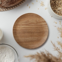 Блюдо для подачи Доляна &laquo;Заря&raquo;, d=15 см, акация