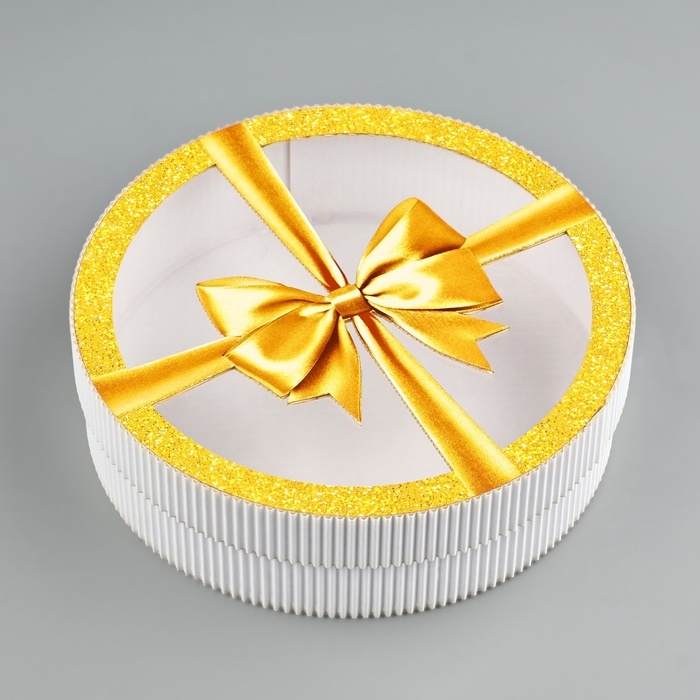 Коробка подарочная «Роскошный бант», 18 х 18 х 5 см Коробка подарочная «Роскошный бант», 18 х 18 х 5 см