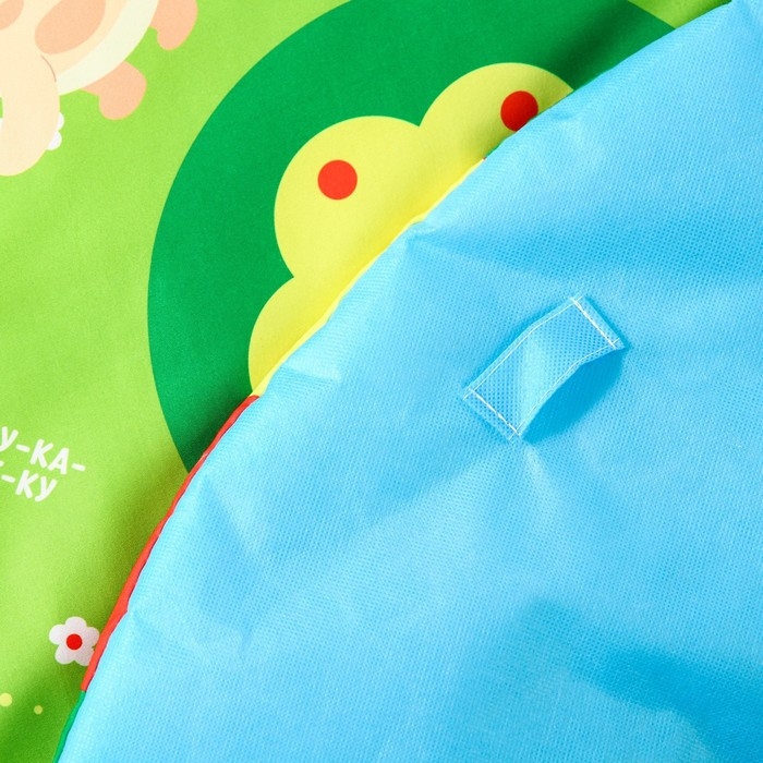 Развивающий коврик с дугами &laquo;Домашние зверята&raquo;, 85х85 см, Крошка Я