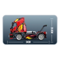 Конструктор техно &laquo;Спорткар&raquo;, 1051 деталь, 2 варианта сборки