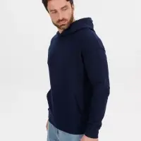 Худи оверсайз унисекс Outshine, темно-синее, размер M/L