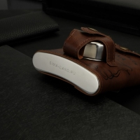 Фляжка со складной стопкой в чехле &laquo;Первый во всем&raquo;, 240 мл / 75 мл