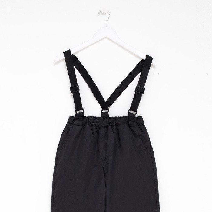 Брюки детские утепленные, цвет чёрный, рост 134 см Брюки детские утепленные, цвет чёрный, рост 134 см