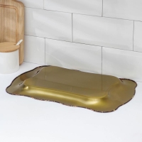 Поднос из нержавеющей стали &laquo;Бахмал&raquo;, 38&times;24,7 см, рисунок МИКС