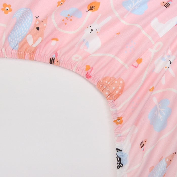 Комплект постельного белья LoveLife Комплект постельного белья LoveLife "Лесные жители" 112*143 см, 60*120+20 см, 40*60 см, сатин, 100% хлопок