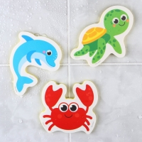 Набор стикеров EVA для ванны &laquo;Морской мир&raquo;, 3 шт, Крошка Я