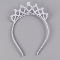 Карнавальный набор &laquo;Стильная принцесса&raquo;: ободок, платье голубое, рост 98-104 см