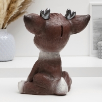 Копилка "Радостный олененок" коричневый, 24см Копилка "Радостный олененок" коричневый, 24см