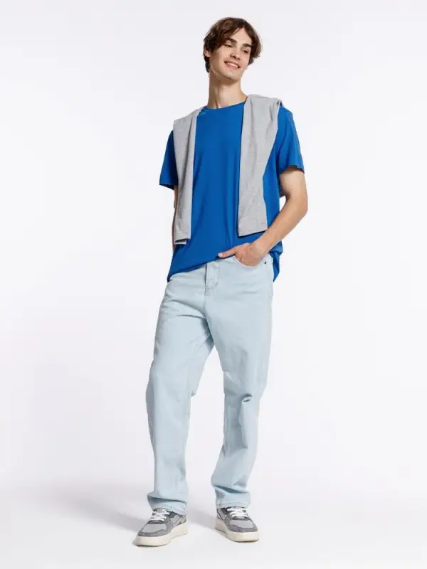 Футболка унисекс Streetwise, ярко-синяя, размер 4XL