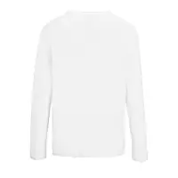 Футболка с длинным рукавом женская Monarch Women, белая, размер 3XL