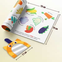 Книга «Найди отражения» + зеркало внутри, 24 стр. Книга «Найди отражения» + зеркало внутри, 24 стр.