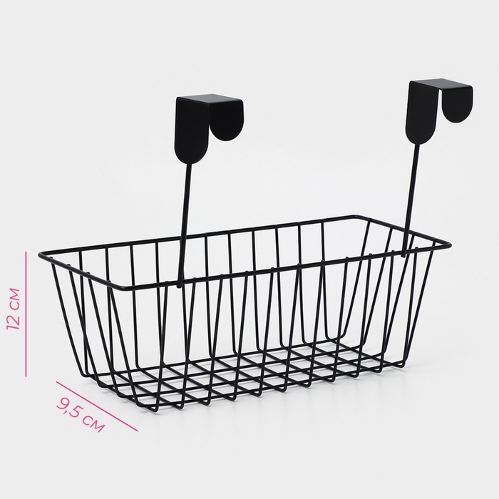 Корзина подвесная Доляна, 28&times;16,5&times;22 см, цвет МИКС