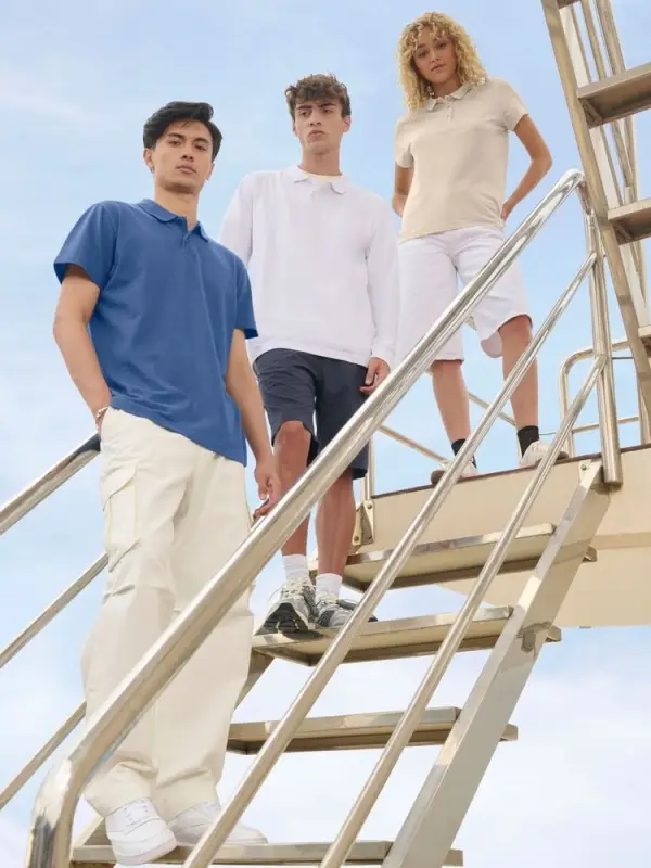 Рубашка поло женская Pacific Women, синяя (джинс), размер XS