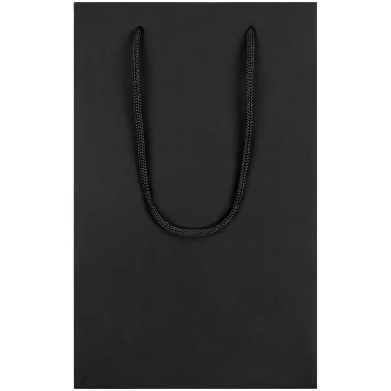 Пакет бумажный Waski S, черный