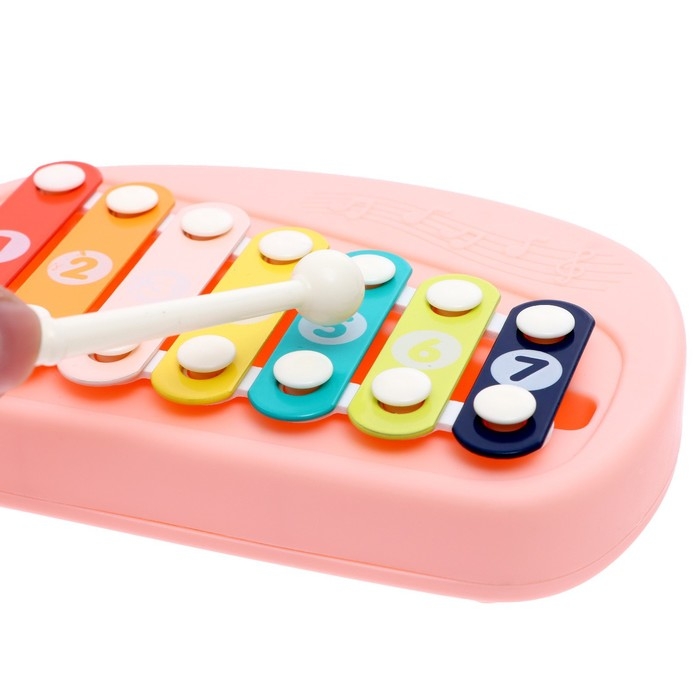 Развивающая игрушка &laquo;Весёлые игры&raquo;, цвет розовый