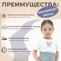 Термотрансфер «Хомяк с клубникой», 10 × 10 см Термотрансфер «Хомяк с клубникой», 10 × 10 см