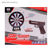 Электронный тир &laquo;Миссия комбата&raquo;, световые и звуковые эффекты, работает от батареек