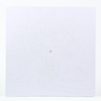 Роспись часов по номерам &laquo;Утренний натюрморт&raquo;, 30 х 30 см