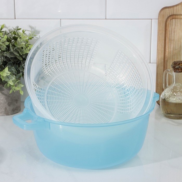 Пароварка для микроволновой печи пластиковая &laquo;Маджико&raquo;, 3 л, цвет МИКС