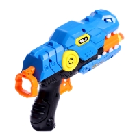 Бластер &laquo;Дино битва&raquo;, с роботом, стреляет мягкими пулями