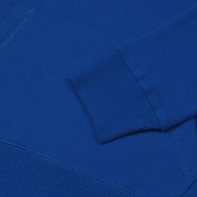 Толстовка с капюшоном унисекс Hoodie, ярко-синяя, размер XS