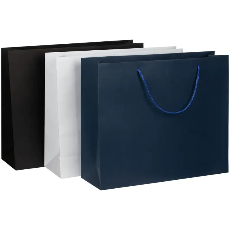 Пакет бумажный Arc L, черный