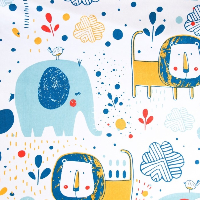 Пеленка на непромокаемой основе, 80*100 см &laquo;Африка&raquo;